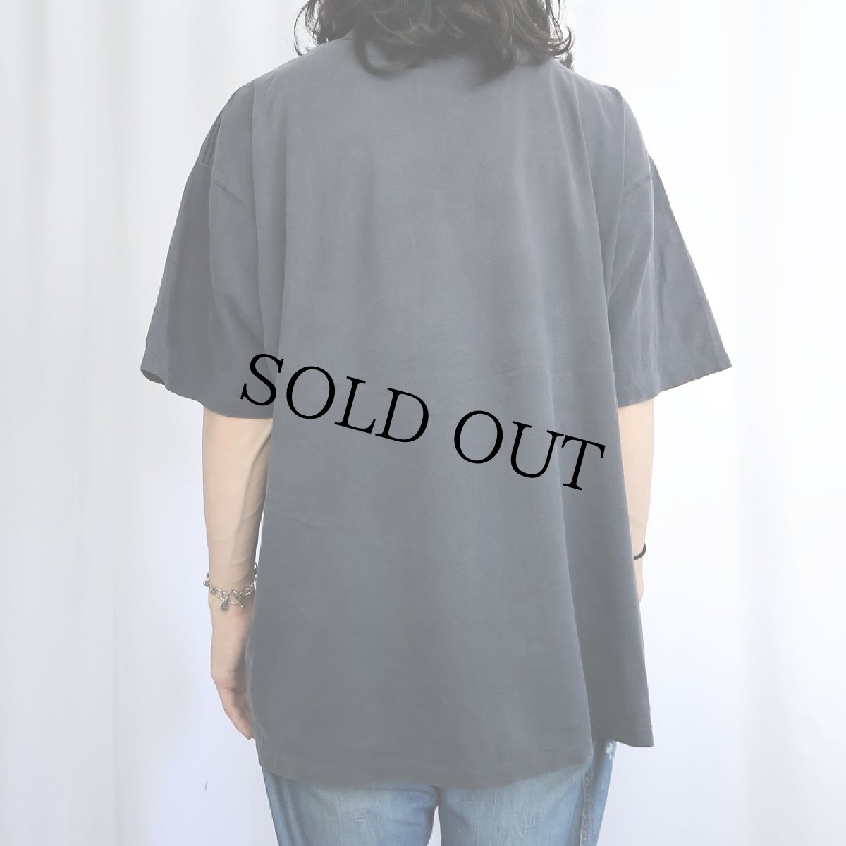 画像3: 90's Miller ビールメーカー ロゴプリントTシャツ BLACK (3)