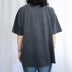 画像3: 90's Miller ビールメーカー ロゴプリントTシャツ BLACK (3)