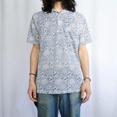 画像2: 60〜70's Jantzen USA製 総柄シャツ (2)