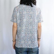 画像3: 60〜70's Jantzen USA製 総柄シャツ (3)