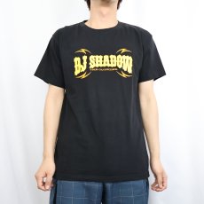 画像2: DJ SHADOW ミュージシャン プリントTシャツ BLACK L (2)