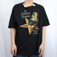 画像2: The Smashing Pumpkins "Mellon Collie And The Infinite Sadness" オルタナロックバンドTシャツ BLACK 2X (2)