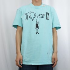 画像2: 90's USA製 "Deadfly" プリントTシャツ L (2)