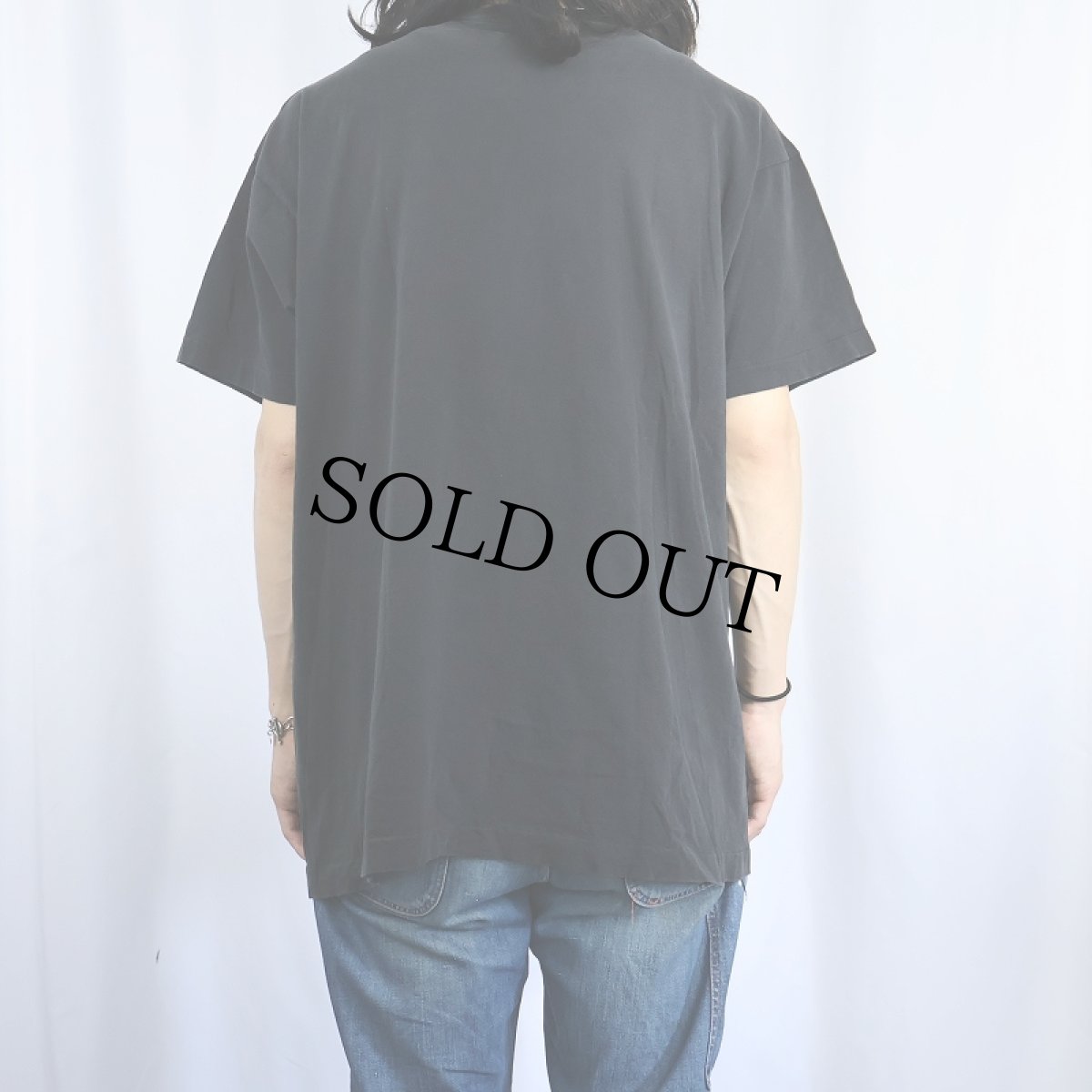 画像3: 90's BILL CULINTON USA製 アメリカ元大統領 プリントTシャツ BLACK XL (3)