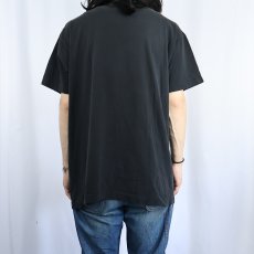 画像3: 90's BILL CULINTON USA製 アメリカ元大統領 プリントTシャツ BLACK XL (3)