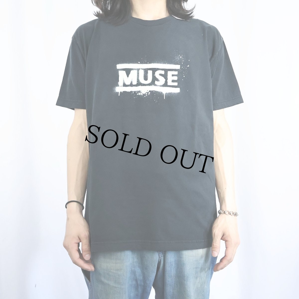 画像2: 2015 MUSE "Absolution" ロックバンド アルバムプリントTシャツ BLACK XL (2)