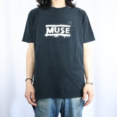 画像2: 2015 MUSE "Absolution" ロックバンド アルバムプリントTシャツ BLACK XL (2)