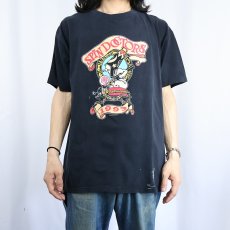 画像2: 90's SPINDOCTORS USA製 オルタナティヴ・ロックバンド プリントTシャツ BLACK XL (2)