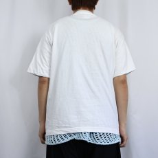 画像3: 90's FRUIT OF THE LOOM USA製 レイヤードデザイン 無地Tシャツ L (3)