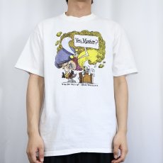 画像2: 90's Rich Tennant "The 5th wave" シュールイラスト コミックプリントTシャツ DEADSTOCK L (2)
