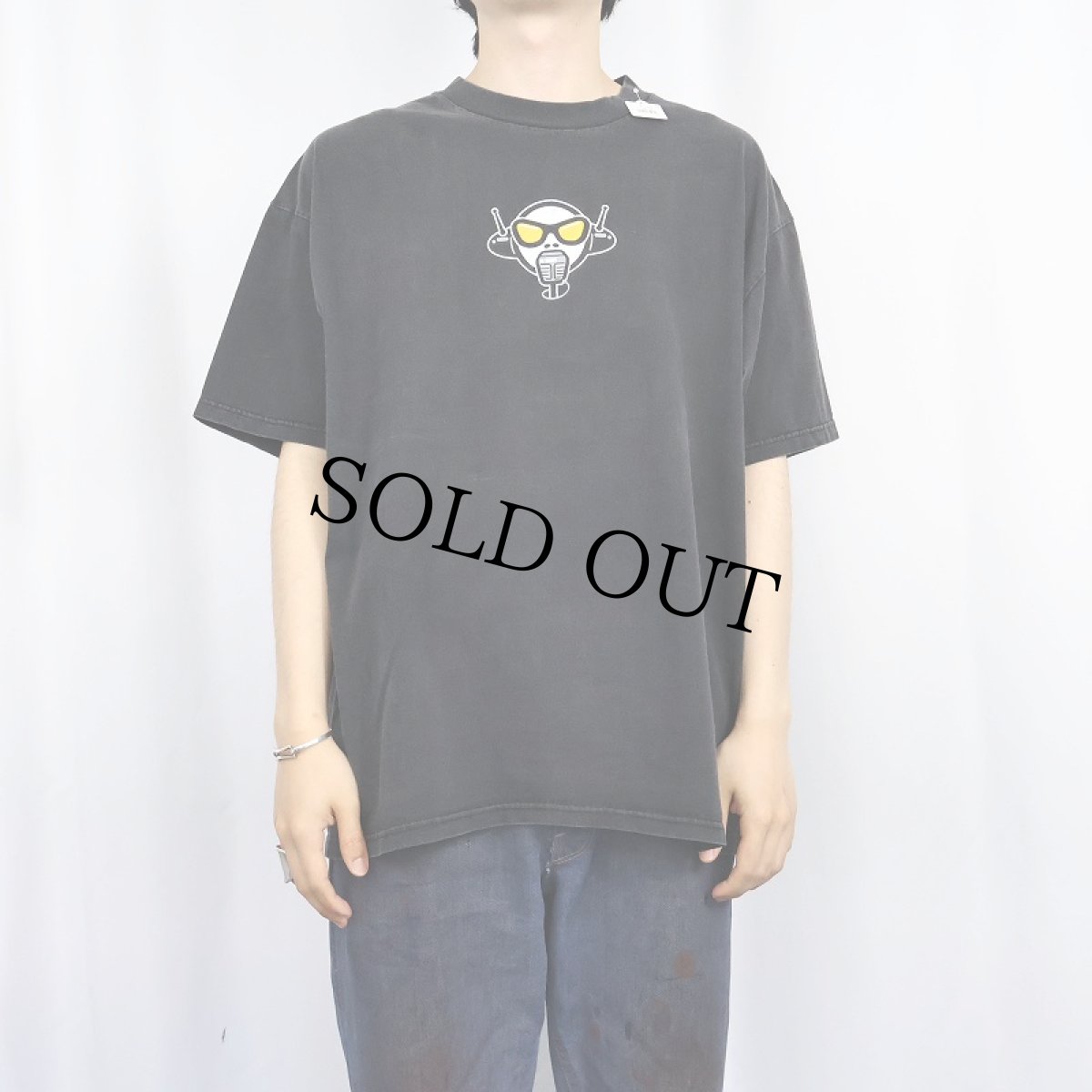 画像2: Mixman ミュージック プリントTシャツ BLACK XL (2)