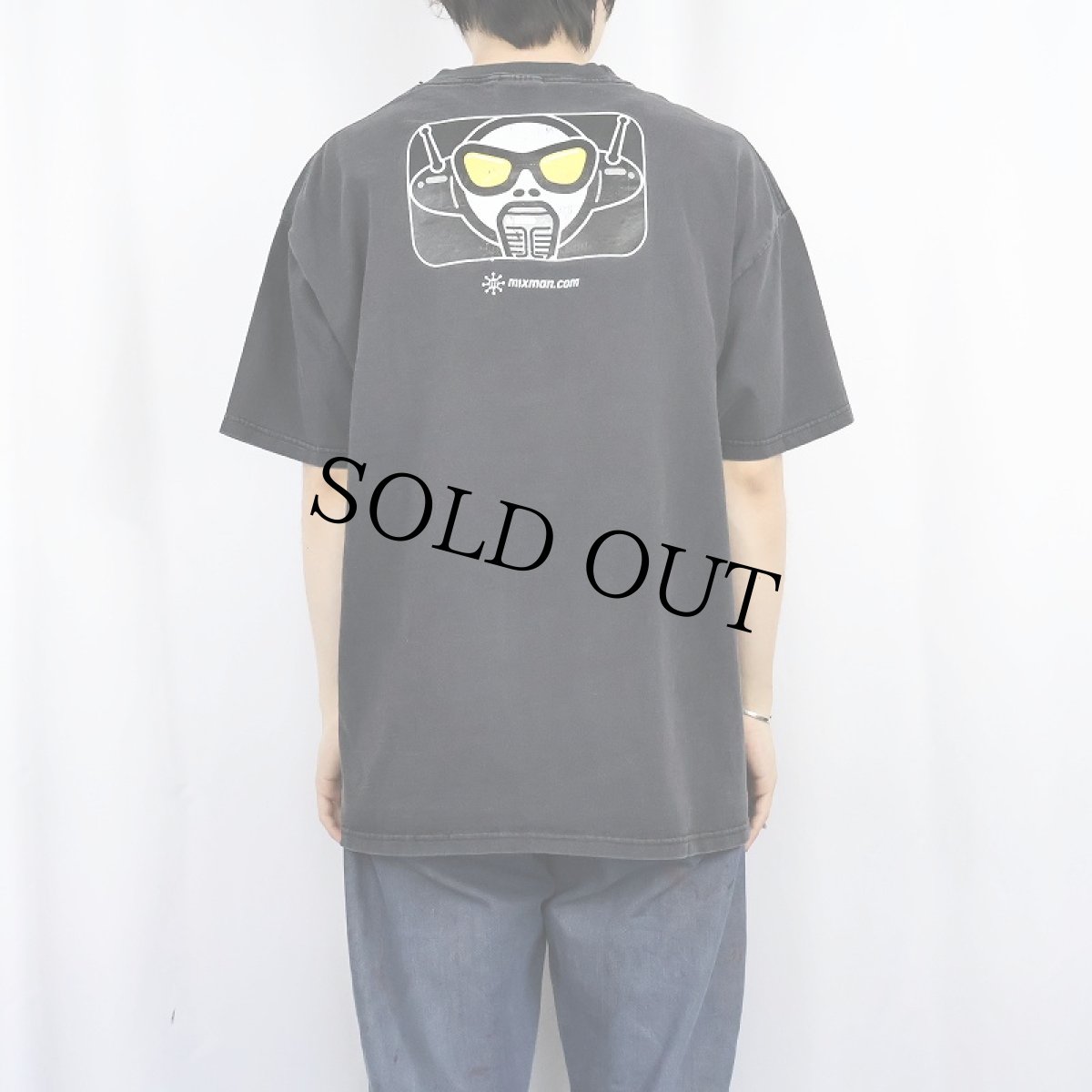 画像3: Mixman ミュージック プリントTシャツ BLACK XL (3)