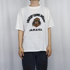 画像2: MICKEY GONE DREAD キャラクター パロディプリントTシャツ XL (2)