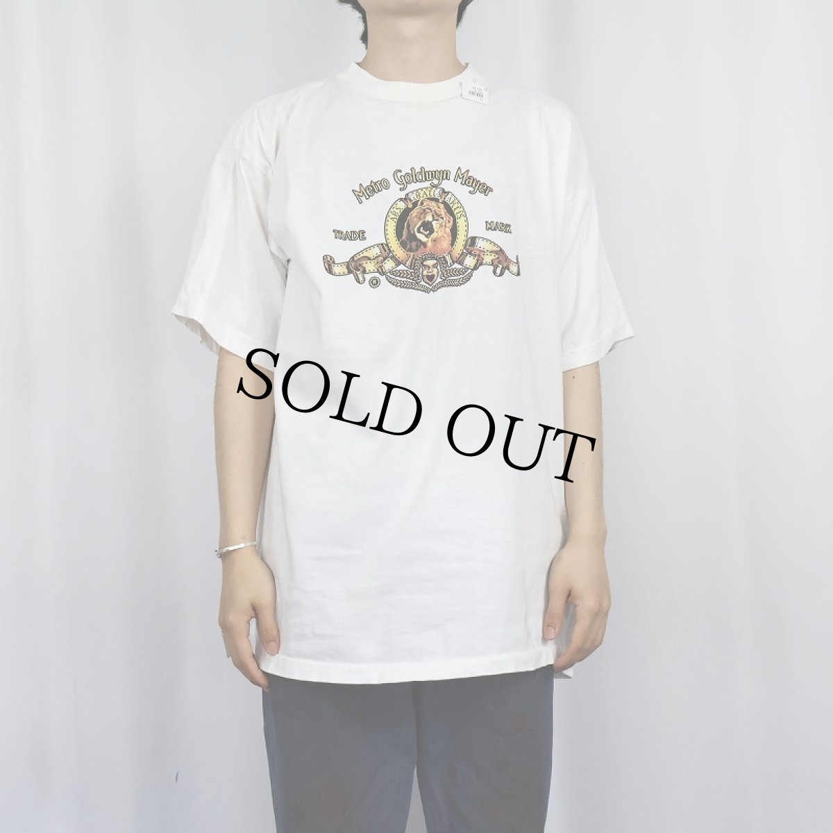 画像2: 90's Metro Goldwyn Mayer 映画製作会社 プリントTシャツ (2)