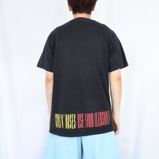 画像3: 2000's GUNS N' ROSES ロックバンドプリントTシャツ BLACK L (3)