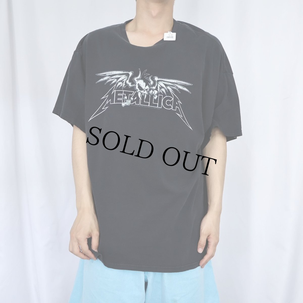 画像2: 2000's METALLICA ロックバンドプリントTシャツ BLACK (2)