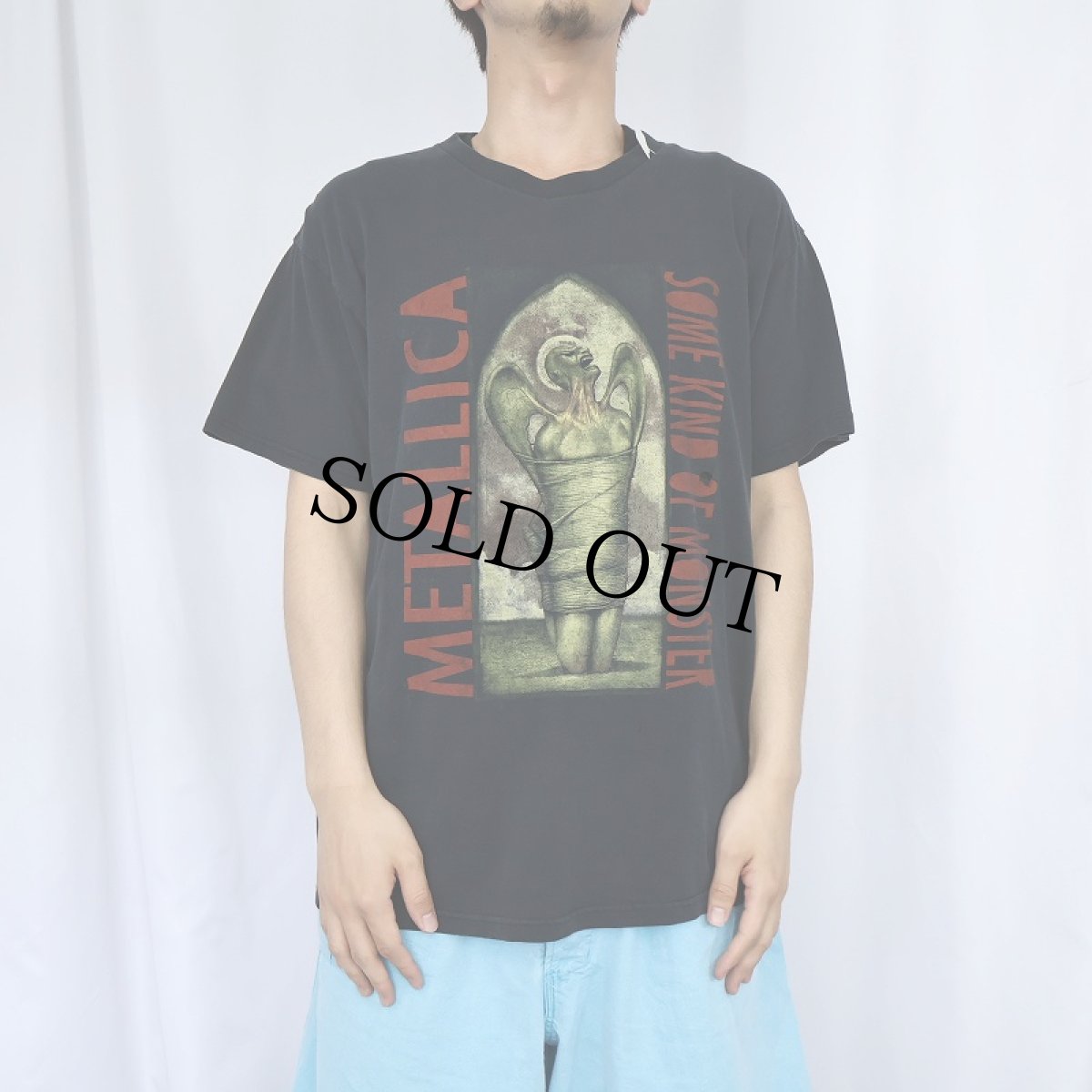 画像2: 2000's〜 METALLICA "SOME KIND OF MONSTER" ロックバンド プリントTシャツ BLACK L (2)