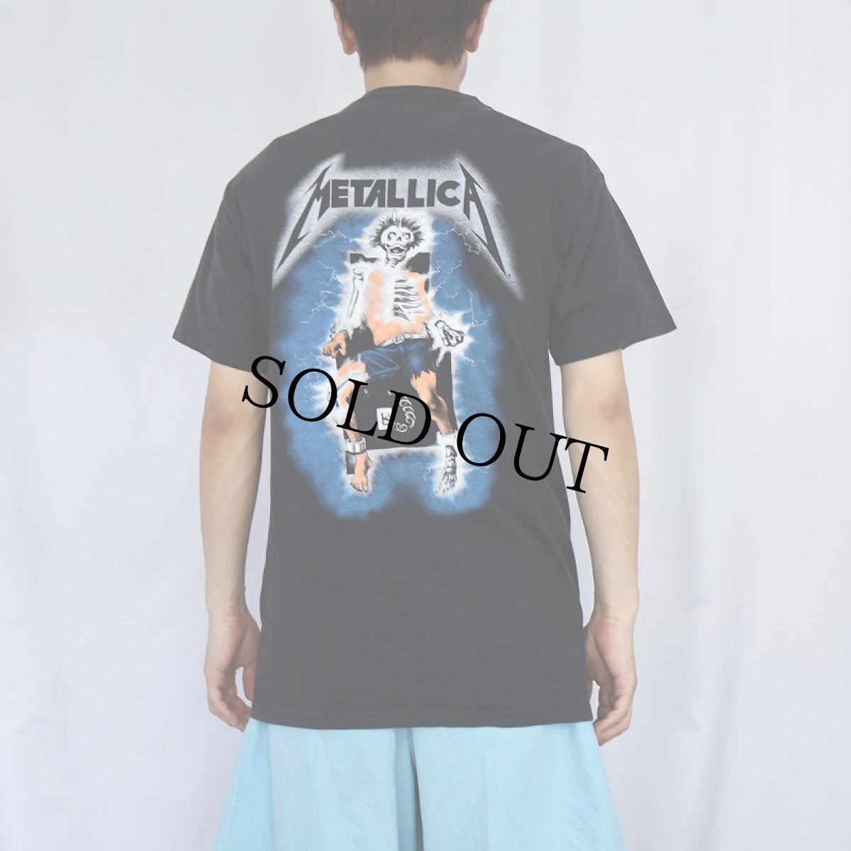 画像3: METALLICA "RIDE THE LIGHTING 1994" ロックバンドTシャツ BLACK M (3)
