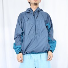 画像2: NIKE ACG 切り替えデザイン ハーフジップ ナイロンパーカー M (2)