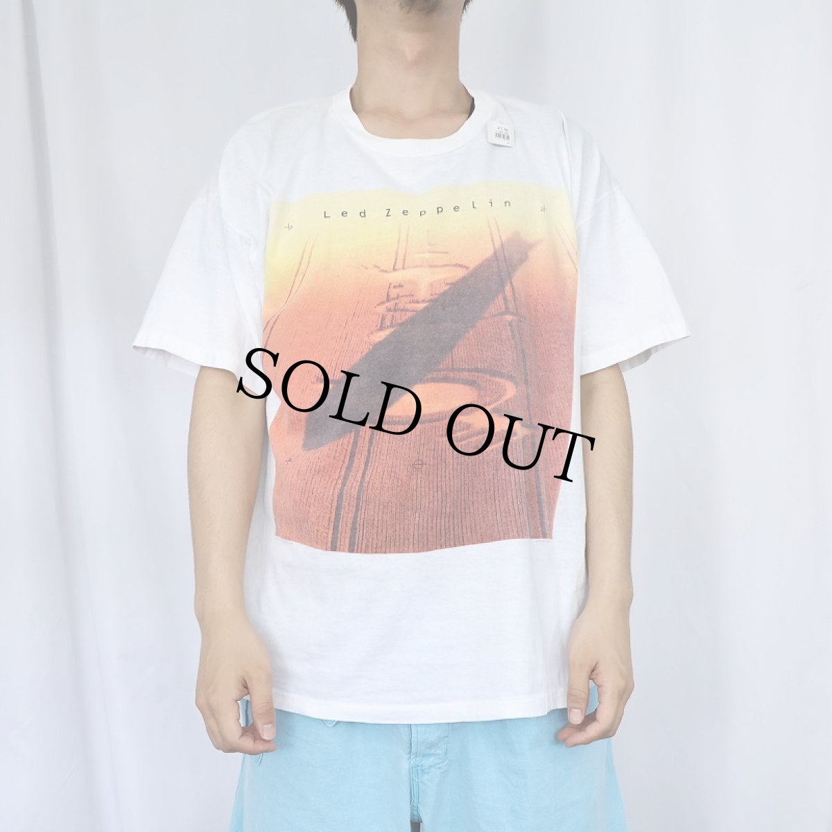 画像3: 90's LED ZEPPELIN ロックバンド プリントTシャツ XL (3)