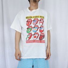 画像3: 90's ROLLING STONES USA製 "VOODOO LOUNGE TOUR" ロックバンド ツアープリントTシャツ XL (3)