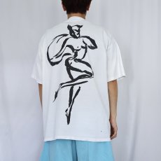 画像4: 90's ROLLING STONES USA製 ロックバンドプリントTシャツ XXL (4)