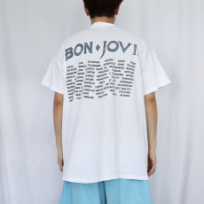 画像4: 80's BON JOVI USA製 ハードロックバンドツアーTシャツ ONE SIZE (4)