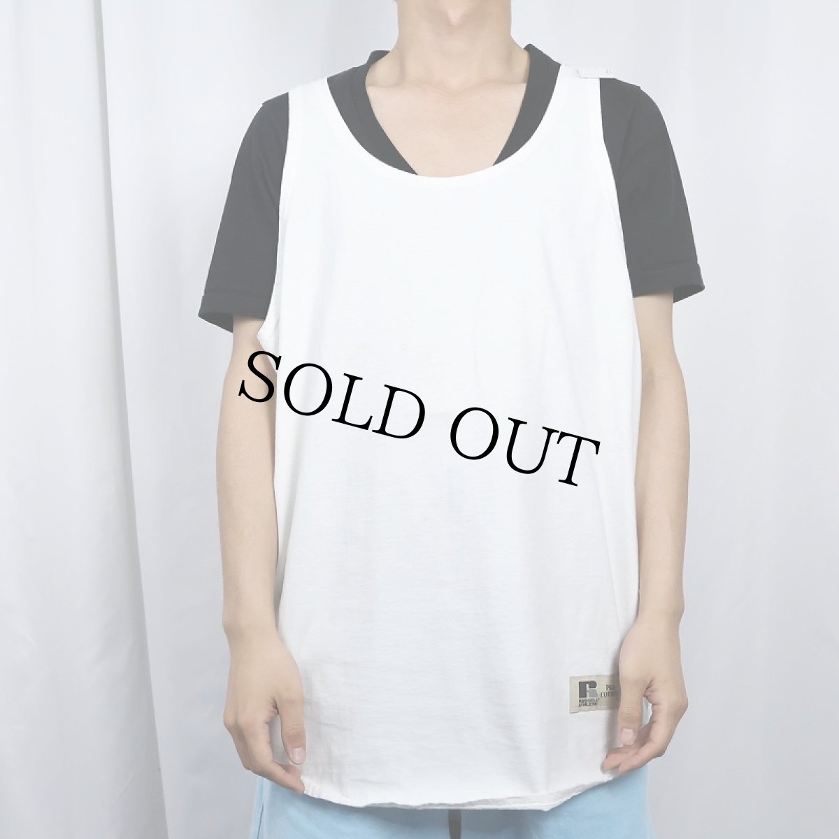 画像2: RUSSELL ATHLETIC "PRO COTTON" USA製 無地タンクトップ XXL (2)