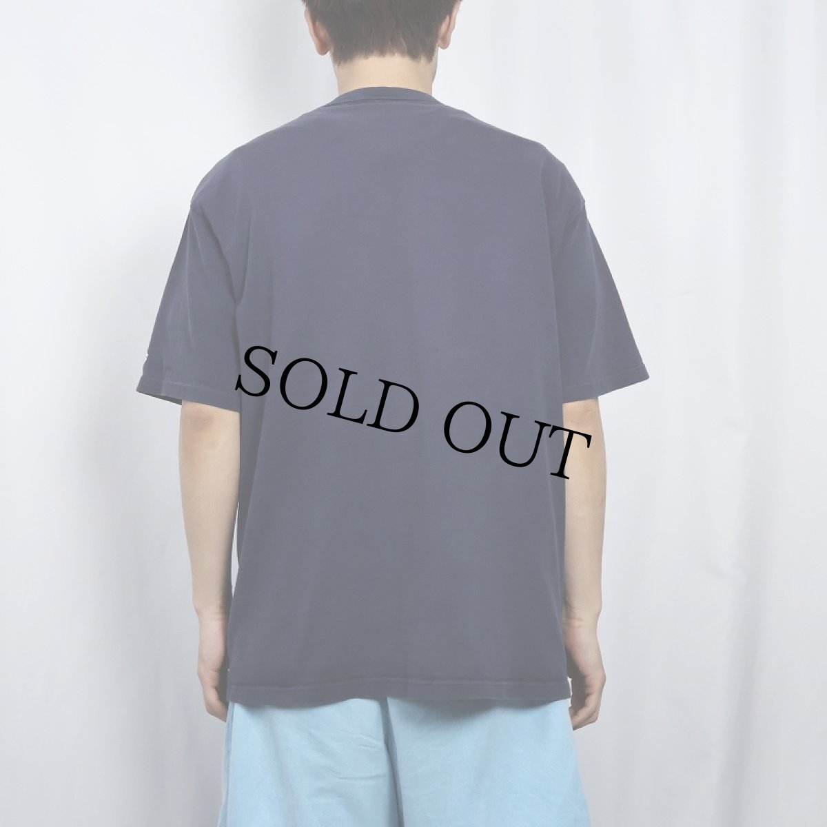 画像3: Champion 無地Tシャツ NAVY L (3)