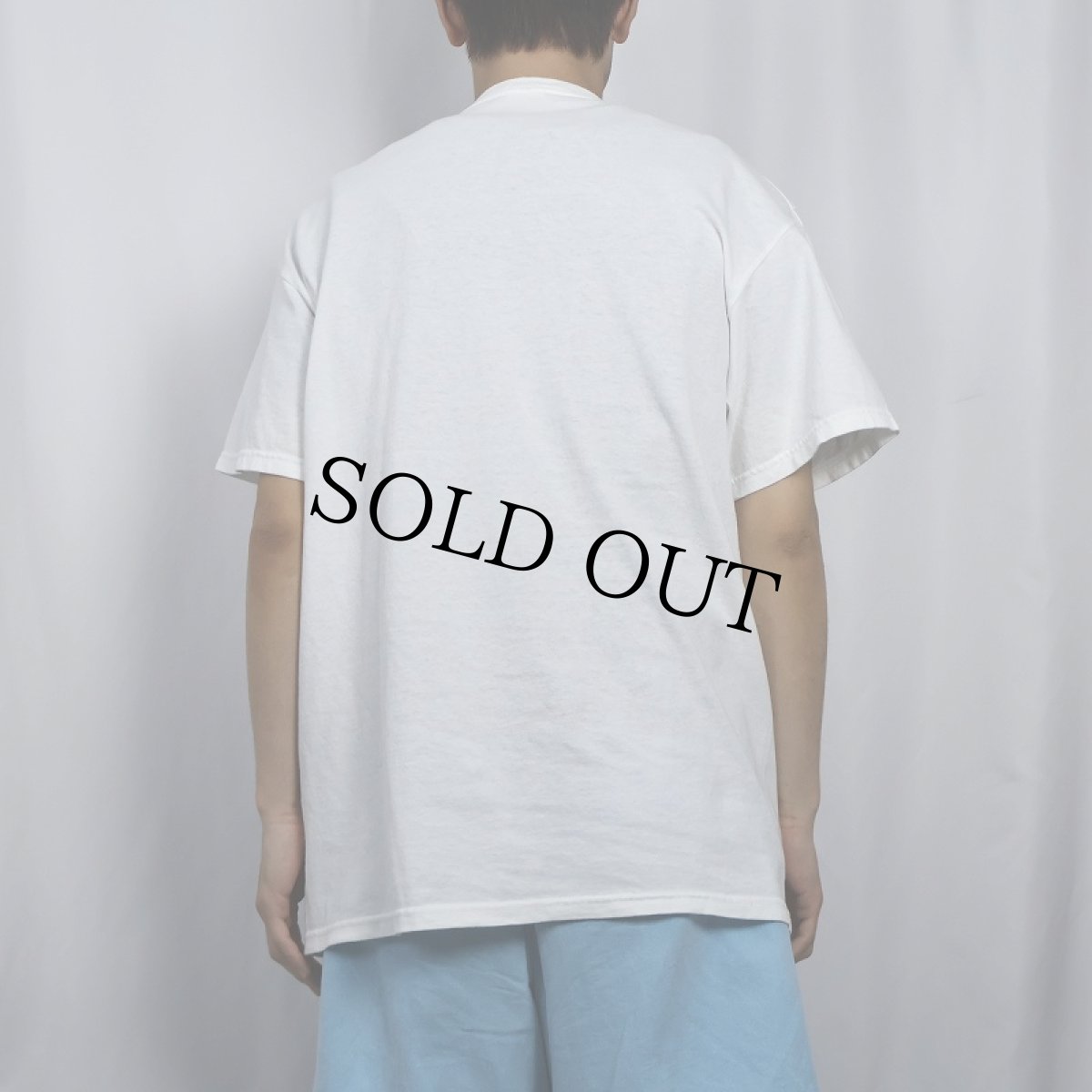 画像3: "The Spirit News" ウォッカプリントTシャツ L (3)