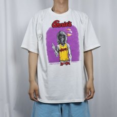 画像2: 90's USA製 "Annie's" ナイトクラブ プリントTシャツ XXL (2)
