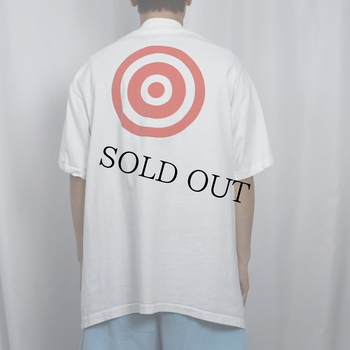 画像3: 90's Levi's USA製 "501 BUTTONFLY" ロゴプリントTシャツ XL (3)