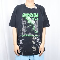 画像2: 2000's GODZILLA "WORLD DESTRUCTION TOUR" プリントTシャツ BLACK M (2)