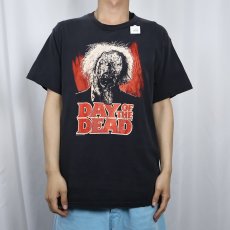 画像2: 2000's DAY OF THE DEAD ホラー映画 プリントTシャツ BLACK L (2)