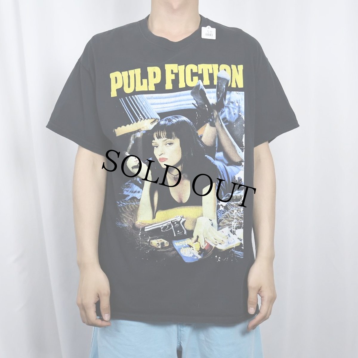 画像2: PULP FICTION 映画プリントTシャツ BLACK L (2)