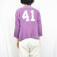 画像3: 60's Russell "41" ナンバリング フットボールTシャツ XL (3)