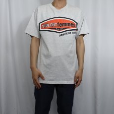 画像2: VIOLENT FEMMES フォークパンクバンド プリントTシャツ L (2)