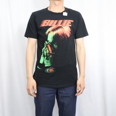 画像2: Billie Eilish ミュージシャンプリントTシャツ BLACK M (2)