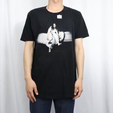 画像2: Billie Eilish ミュージシャンプリントTシャツ BLACK L (2)