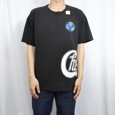 画像2: 90's Chicago USA製 ロックバンド ツアープリントTシャツ BLACK XL (2)