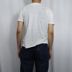 画像3: 60's UNITED STATES MILITARY ACADEMY WEST POINT 染み込みプリント Tシャツ (3)