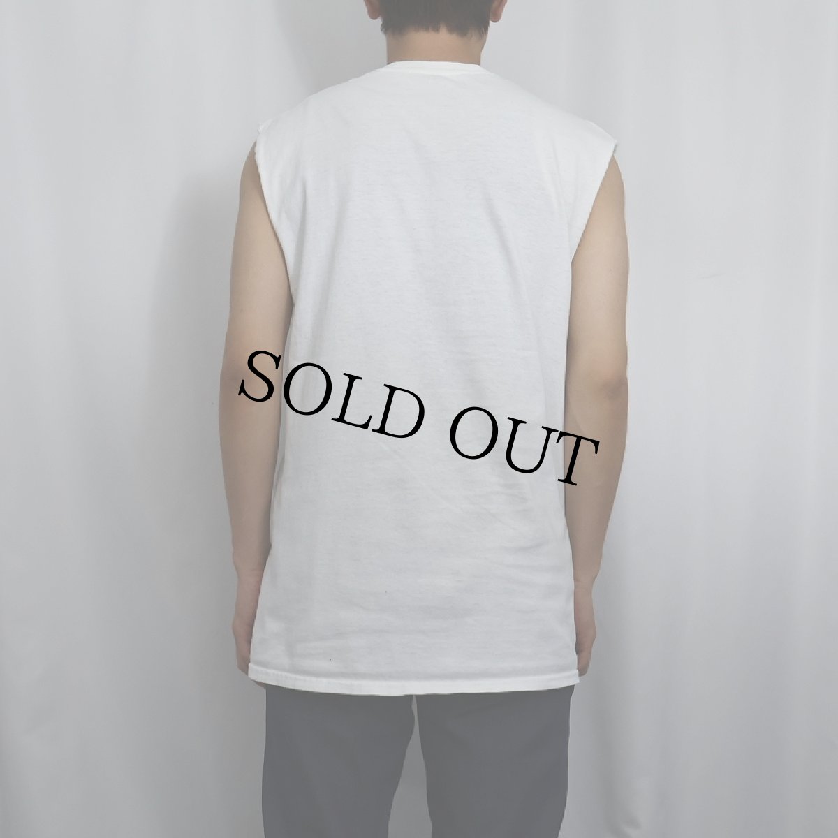 画像3: KILLING JOKE ロックバンド カットオフスリーブTシャツ (3)