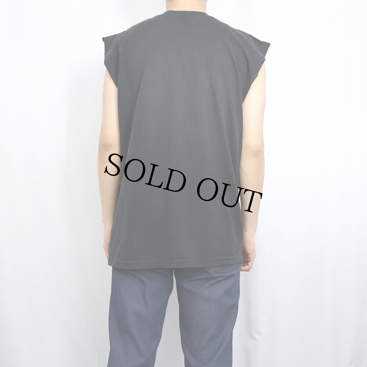 画像3: Atrocious Madness ハードコアパンクバンド カットオフスリーブTシャツ BLACK (3)