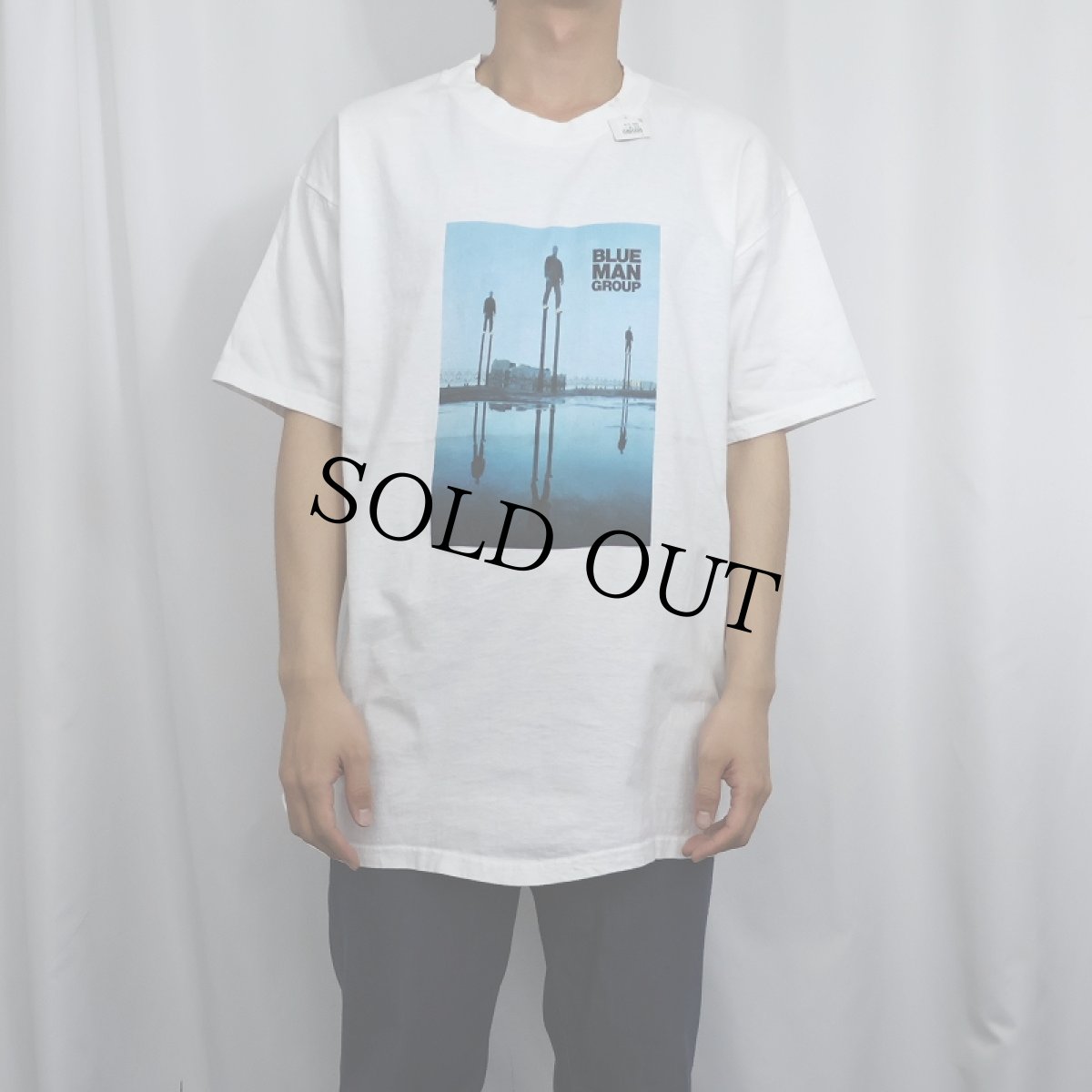 画像2: BLUE MAN GROUP パフォーマンスグループプリントTシャツ L (2)