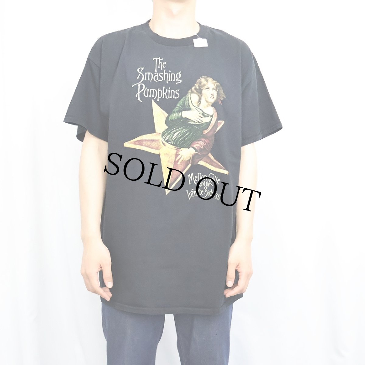 画像2: The Smashing Pumpkins "Mellon Collie And The Infinite Sadness" オルタナロックバンドTシャツ BLACK XL (2)