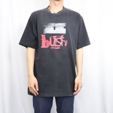 画像2: 90's bush USA製 ロックバンド プリントTシャツ BLACK XL (2)