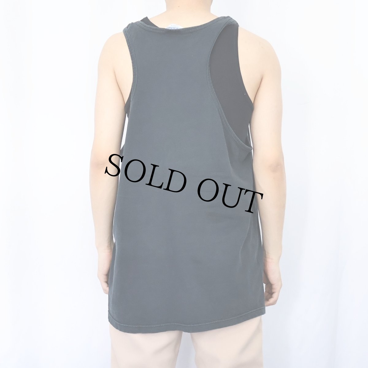 画像3: DISCUS ATHLETIC 無地タンクトップ BLACK (3)