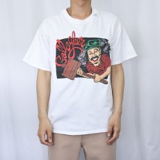 画像2: Gallaher コメディアンプリントTシャツ L (2)