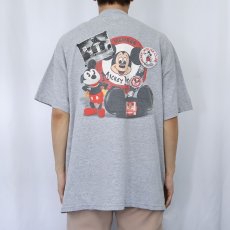 画像3: WALT DISNEY WORLD "MICKEY MOUSE" キャラクタープリントTシャツ (3)