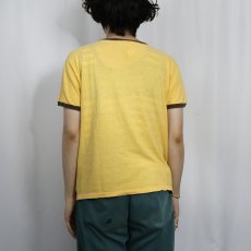 画像3: 80's DENVER & RIO GRANDE R.R. プリントリンガーTシャツ M (3)
